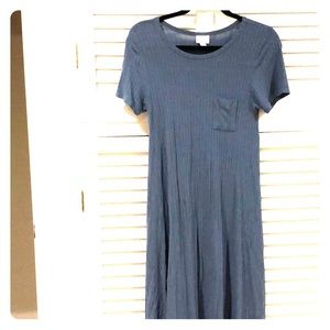 LuLaRoe Carly Dress size XS in cornflower Blue